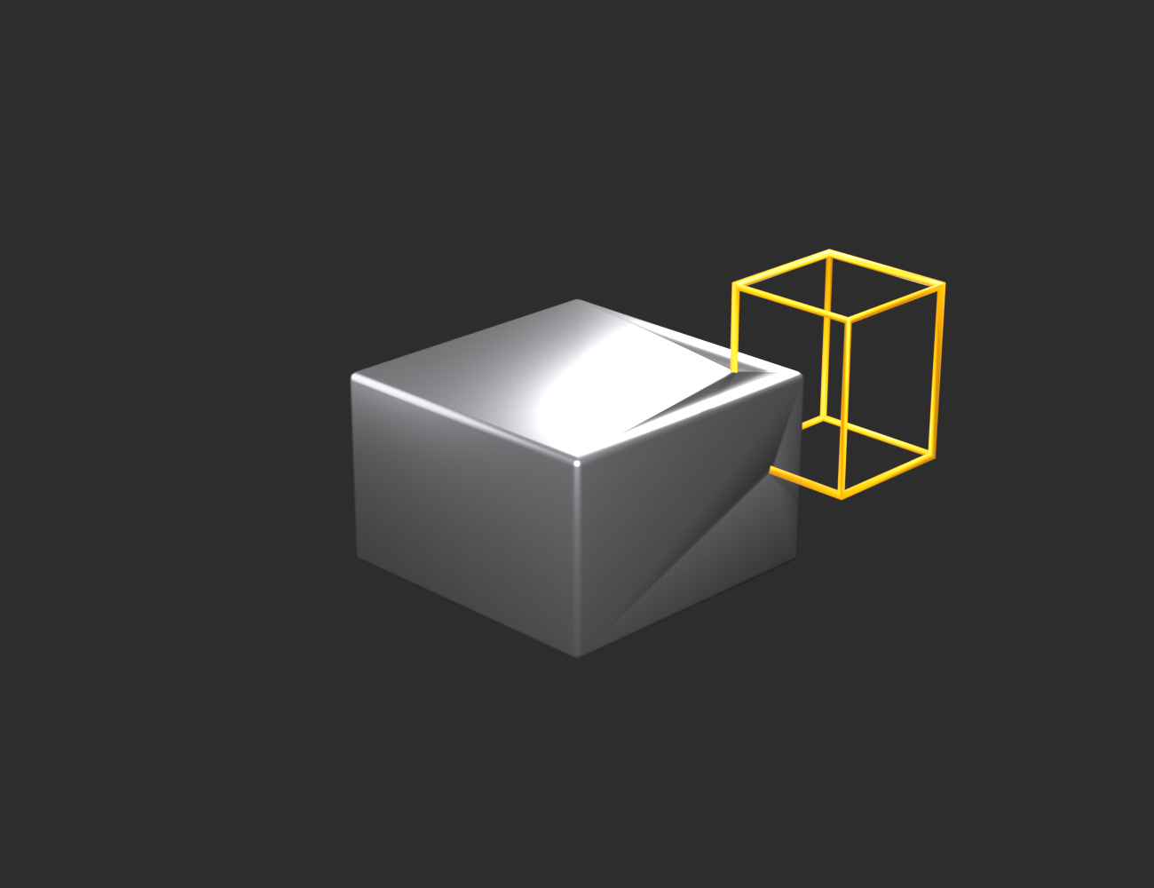 Boolean modifier settings on a base object and cutter